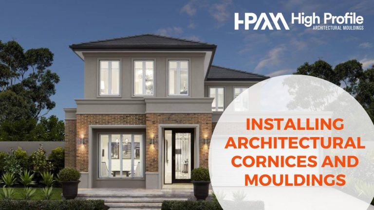 Take your home’s exterior to the next level with Architectural cornices and mouldings